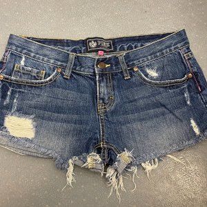 Victoria Secret PINK Denim Shorts SZ 4